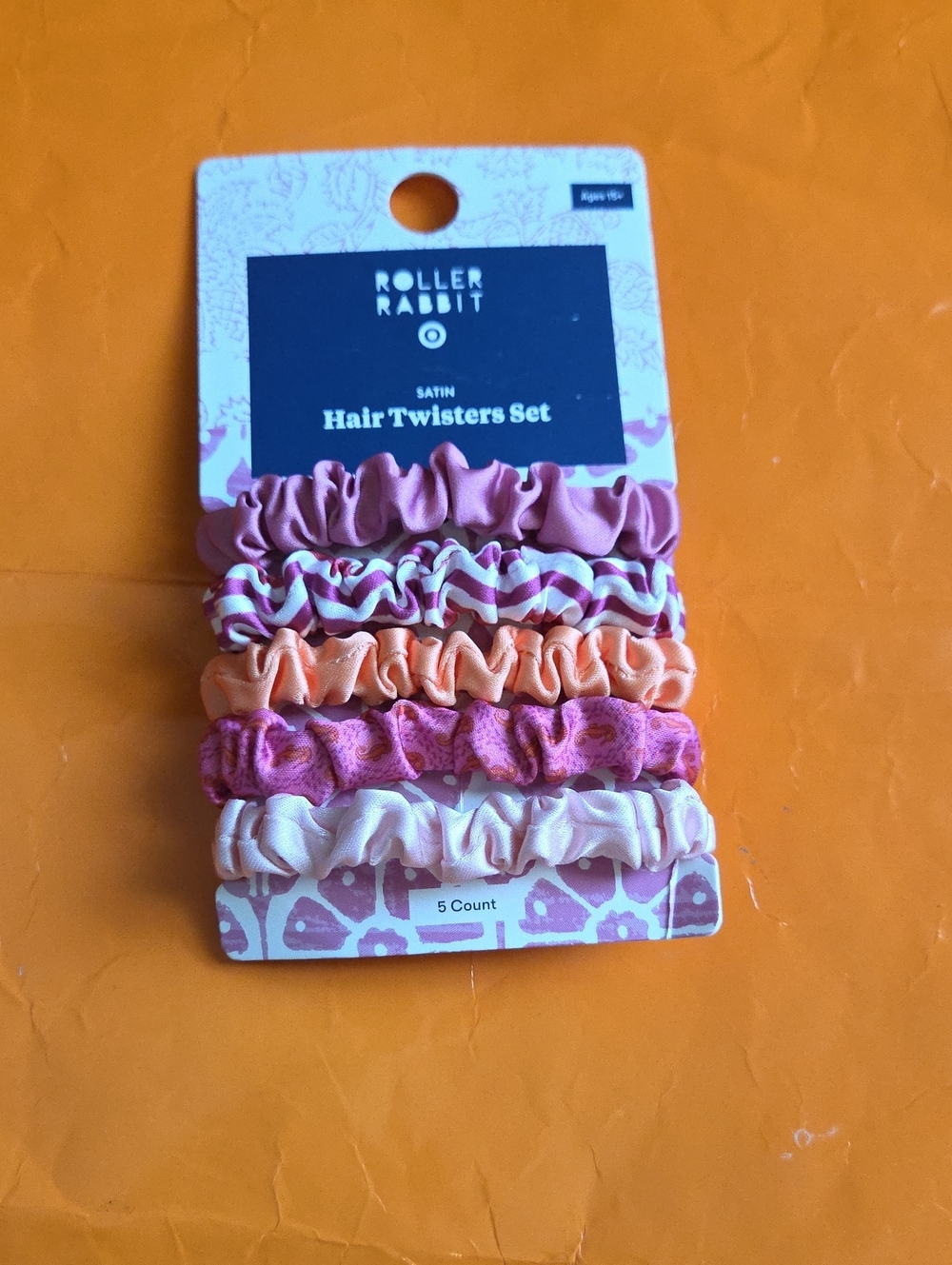 Nwt! Roller Rabbit× Target Satin Hair Accesories